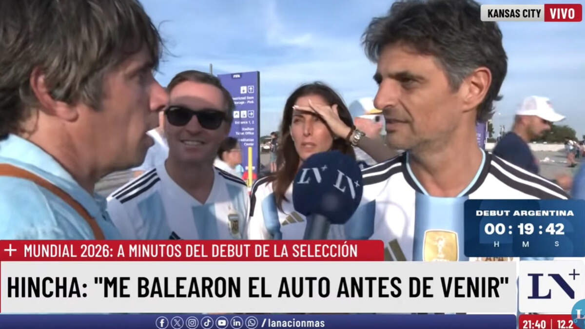 An Argentina soccer fan described seeing his Uber driver being shot in Kansas City as part of a string of shootings before the city’s first World Cup match Tuesday.
