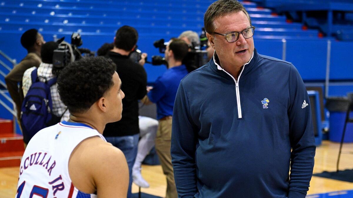 Kansas coach Bill Self: “Once again, our non-conference schedule will be one of the toughest in America, as it has been most years since we’ve been here.”