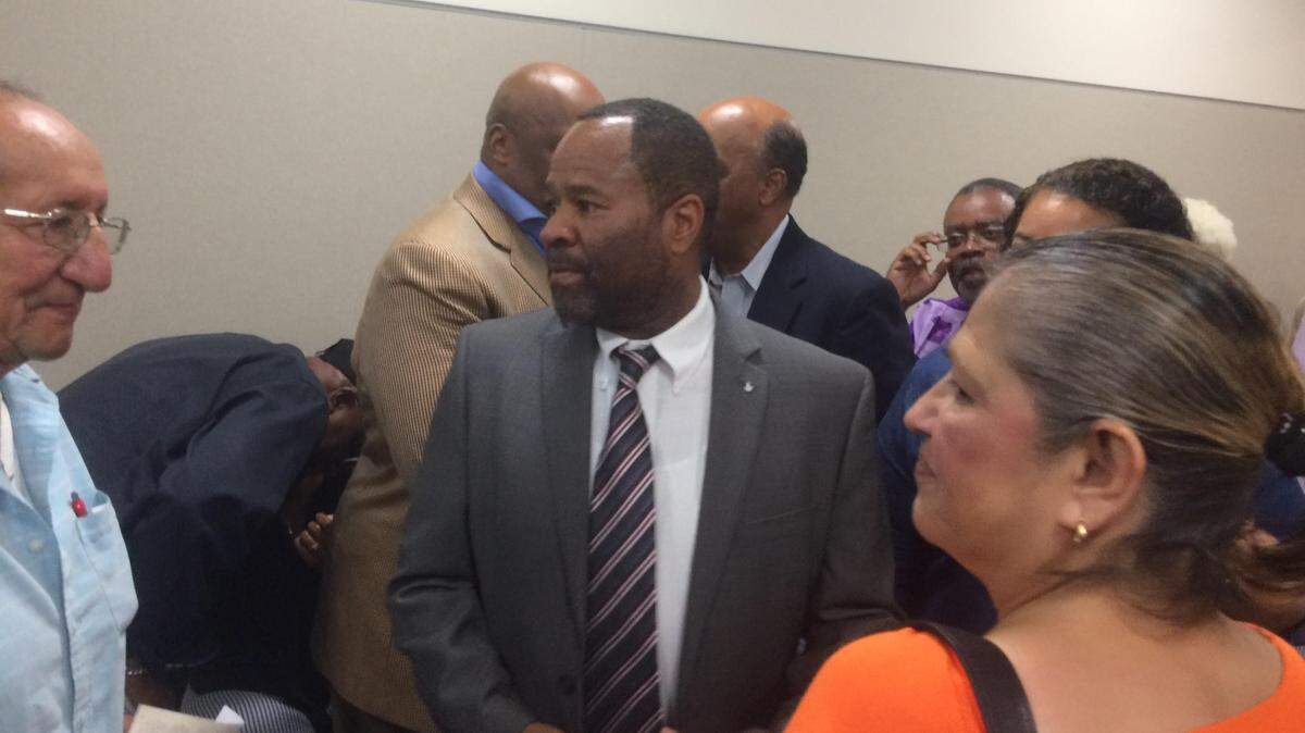 Jackson County Democratic Party insiders on Tuesday chose Sheriff Darryl Forte as their nominee to run against Republican challenger David Bernal in the November election.
