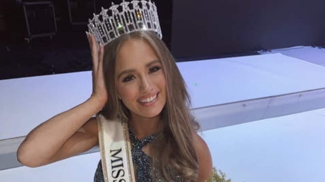 Future dental hygienist Miss Kansas already popular with pageant fans at Miss USA