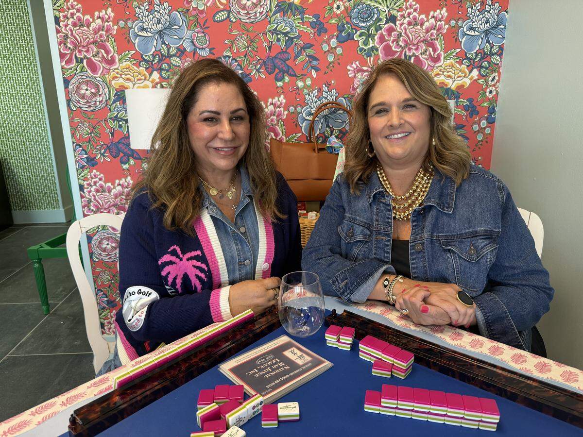 Kristi Powell (left) and Stephanie Beshoner are owners of The Bam Bam Room in Leawood.