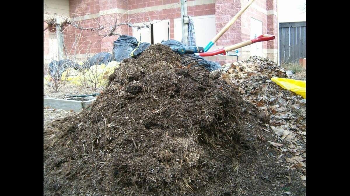 Composting allows you to recycle debris from the lawn and garden.