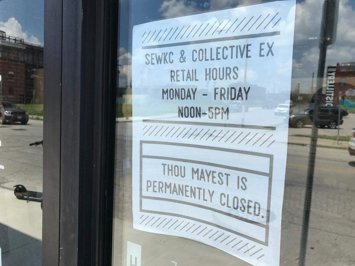 Thou Mayest put a sign in its front window announcing the closing.