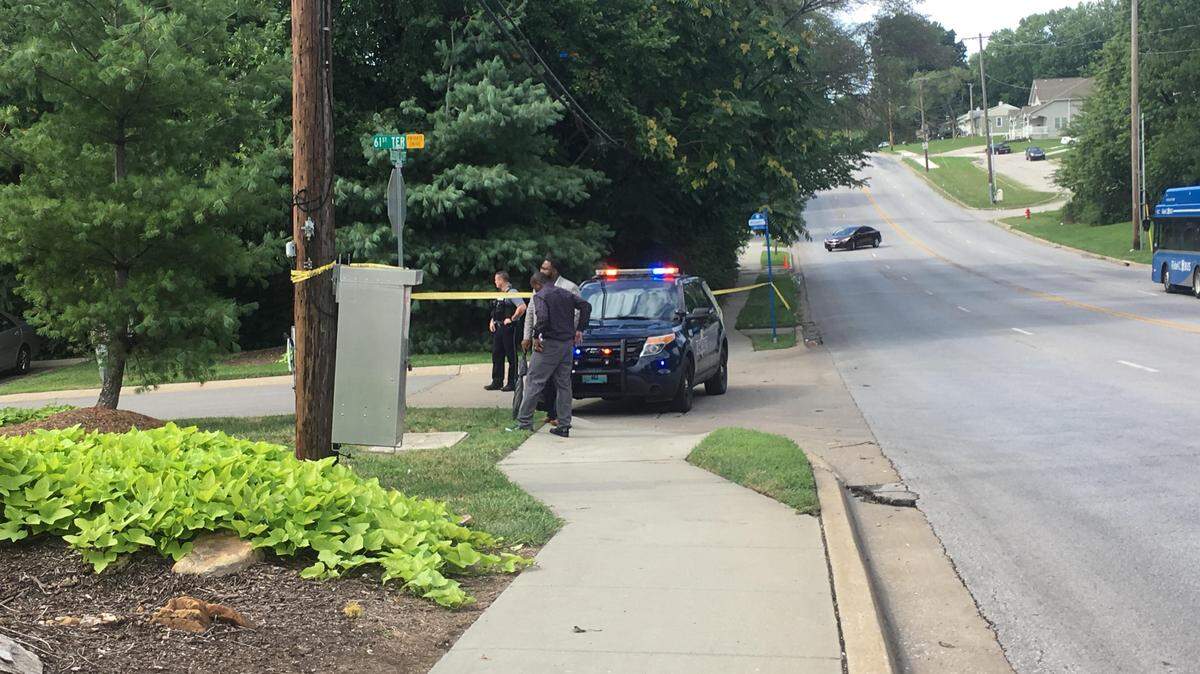 Kansas City police were investigating a homicide Thursday afternoon after a man was found fatally shot in a vehicle outside The Trails at the Ridge apartments in southeast Kansas City.