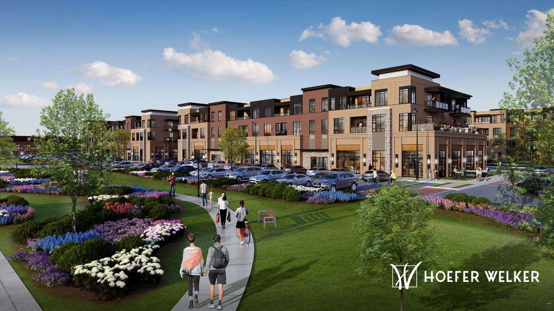 The Overland Park City Council approved rezoning 40 acres on the southeast corner of 159th Street and Metcalf Avenue, for the Metcalf Village project, including 900 apartments and townhomes.