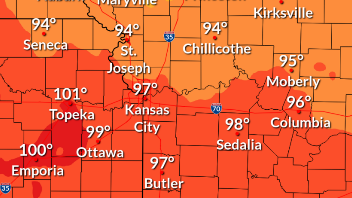 Heat wave in Kansas City will last rest of week: Meteorologists ...