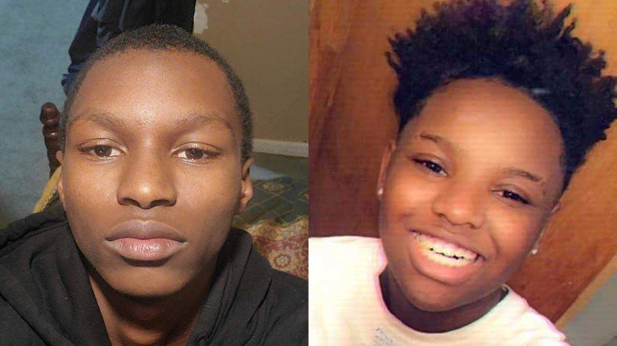 Dominik Simmons, left, and Dominique Nelson, right, were inseparable, loved ones said after the 15-year-old best friends were fatally shot in Kansas City, Missouri, in March.