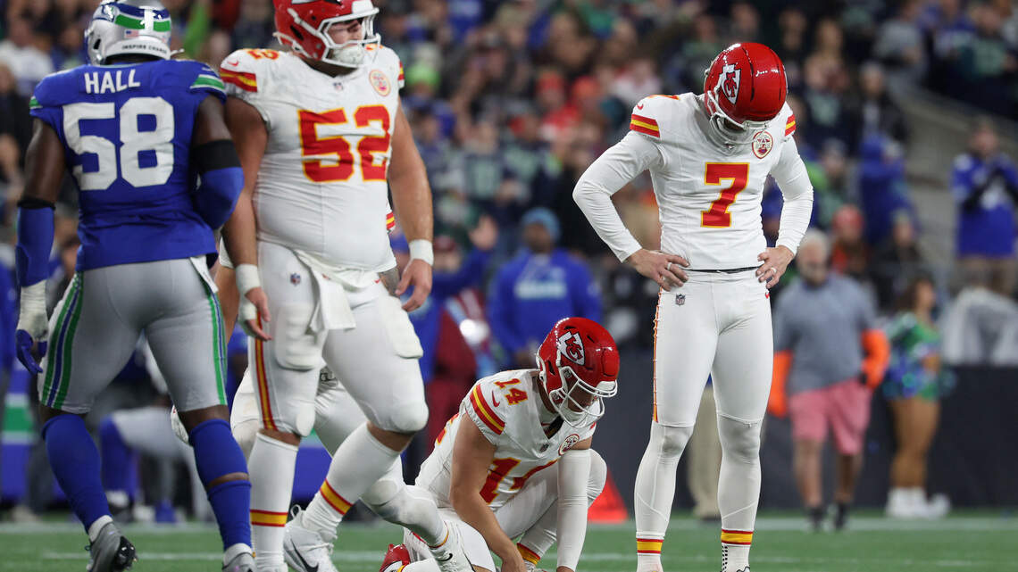 Harrison Butker addresses kicking issues after Chiefs’ loss to Seahawks