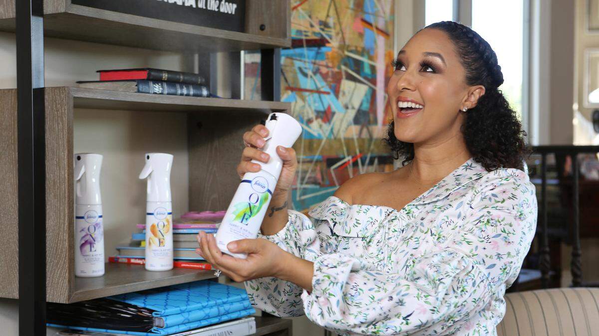 In April, Febreze partnered with actress and co-host of “The Real”  Tamera Mowry-Housley to launch the “ONE Happy Home” video series. Proctor & Gamble, the maker of Febreze, wants to trademark four popular slang acronyms - LOL, NBD, FML and WTF - to use on its products to attract younger users. Febreze could be one of them.