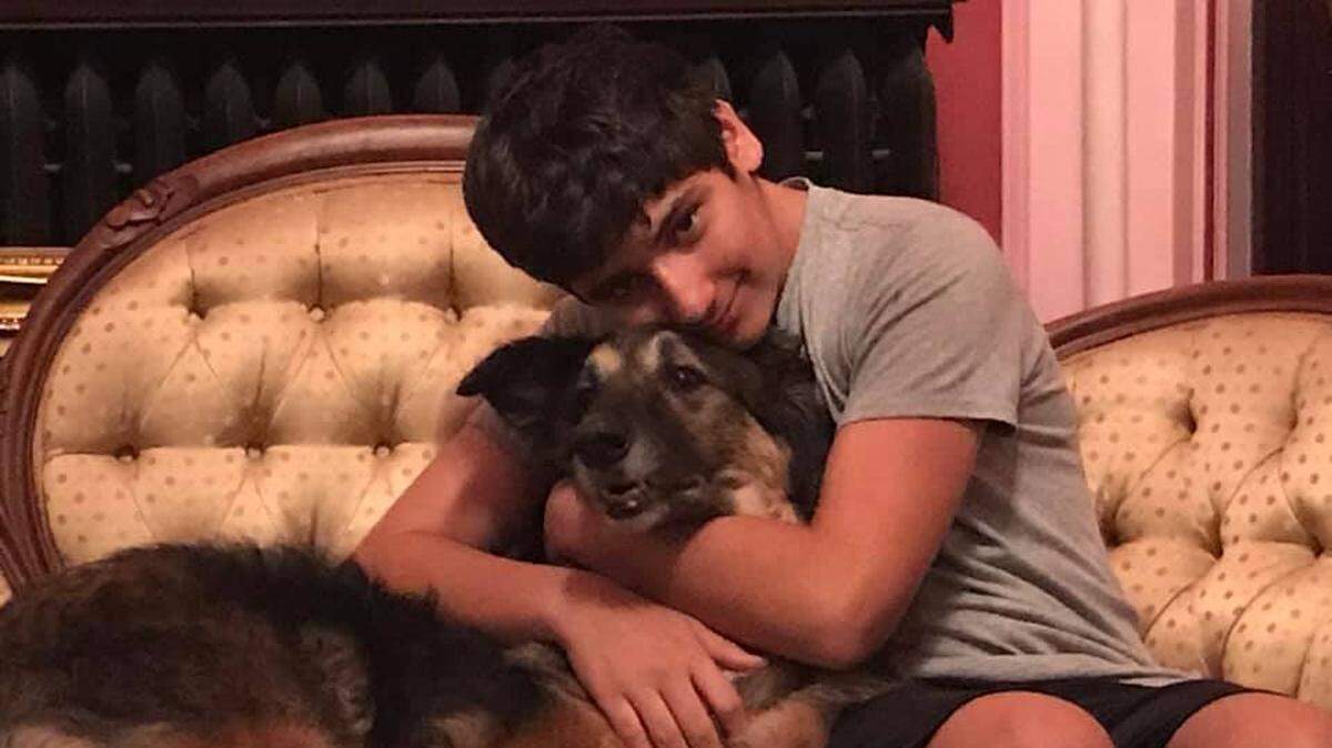 Rocky Delfs, 15, collapsed from cardiac arrest due to Brugada syndrome at Atchison High School in Kansas. Photo from Bill Delfs.