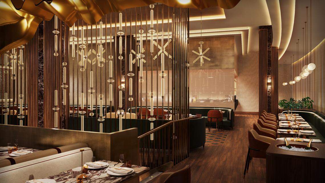 A rendering of 1587 Prime, set to debut in early 2025 at Loews Hotel Kansas City.