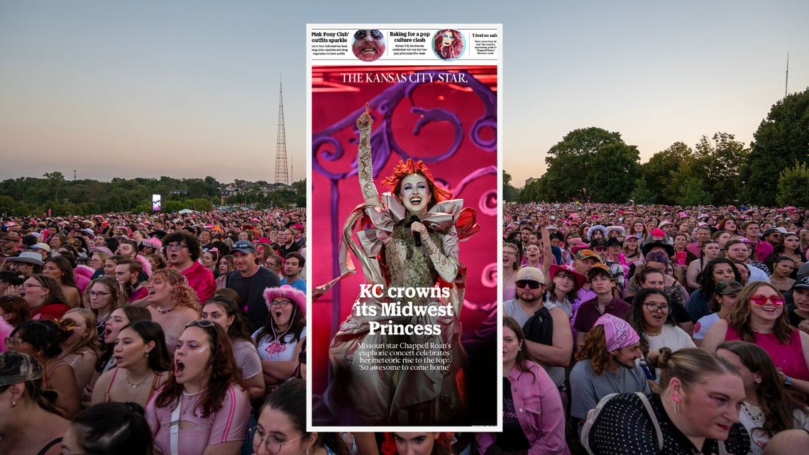 Get a free digital front page celebrating Chappell Roan’s Kansas City concerts
