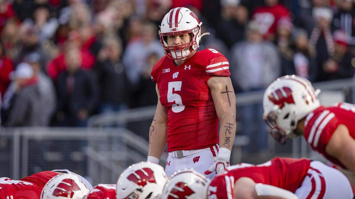 Leo Chenal, a former University of Wisconsin linebacker, is coming to Kansas City to play in the Chiefs’ offense after his third-round selection at the NFL Draft in Las Vegas Friday night.