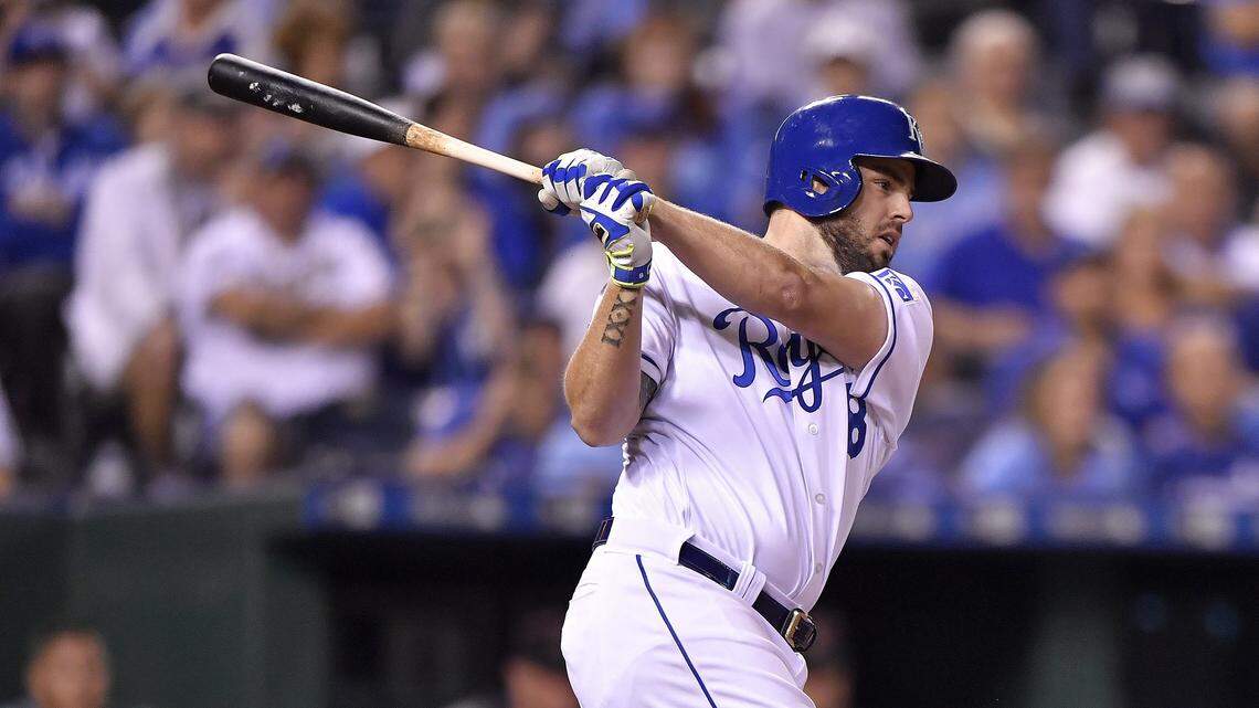 Royals third baseman Mike Moustakas