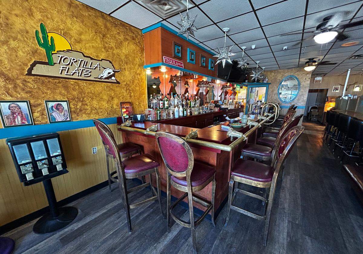 Tortilla Flats is closed in Gladstone.