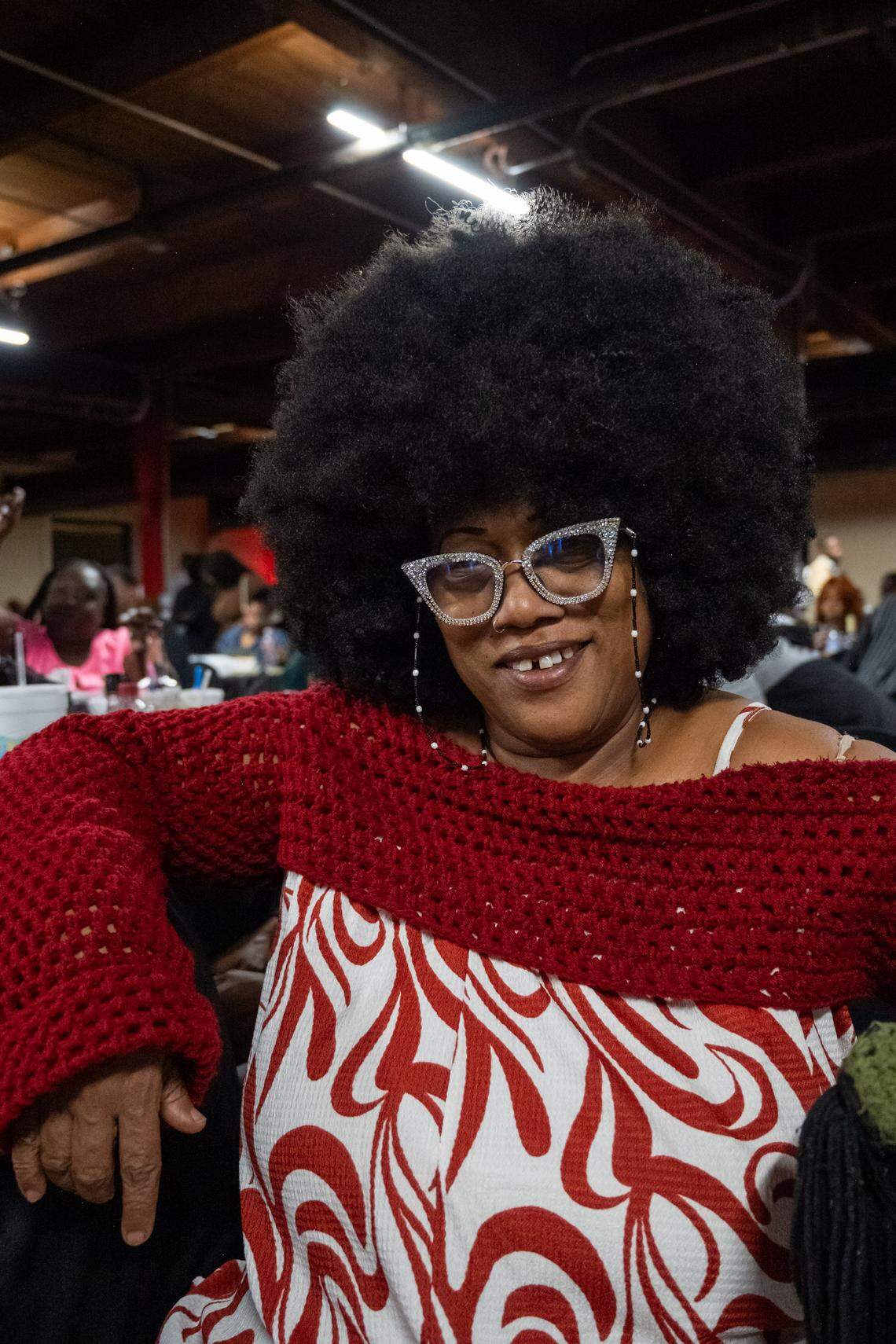 Sonia Johnson attends The Big StepOff 2025, on Oct. 18, 2025, in Kansas City.