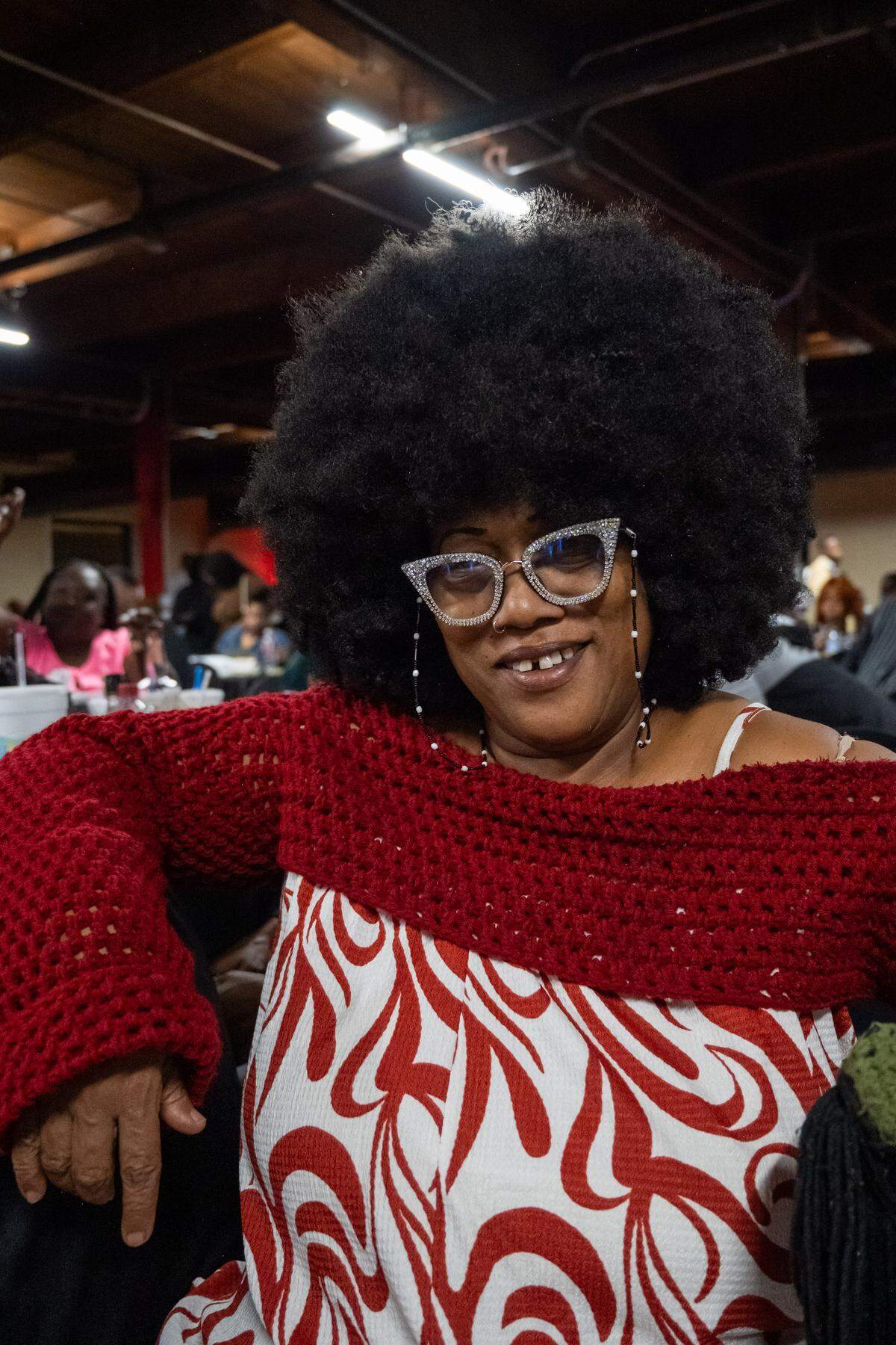 Sonia Johnson attends The Big StepOff 2025, on Oct. 18, 2025, in Kansas City.