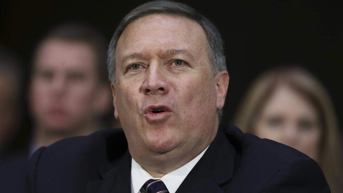 Mike Pompeo is President Donald Trump's choice to replace Rex Tillerson as secretary of state.