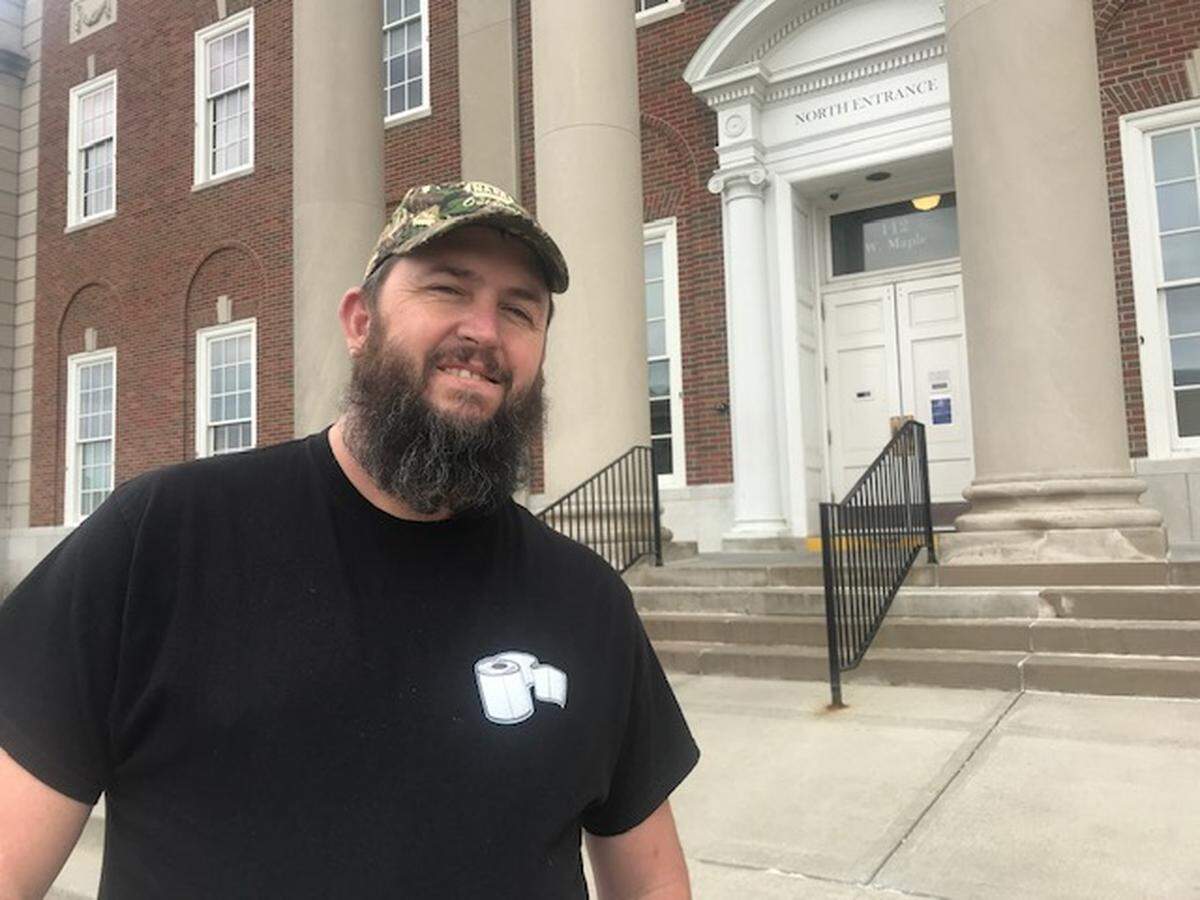 “I don’t ever wear one,” Jeremy Chancellor, 43, of Blue Springs, said of masks to protect against the spread of COVID-19. “I’m a truck driver. I’ve been in some of the dirtiest joints in town. Where we go, you’re either going to get it (the virus) or you’re not. That mask’s not going to help.”