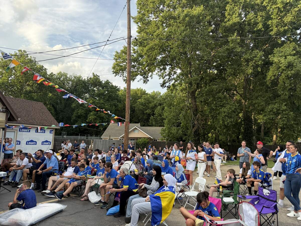 Burek and Cake, a traditional Bosnian bakery in the Northland located at 3605 N Antioch Rd., transformed their small storefront into a World Cup hub for Bosnia’s match against Team USA July 1, when the U.S. beat Bosnia 2-0 to move on to the round of 16.