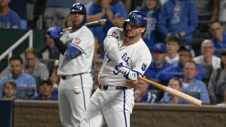 Vinnie Pasquantino says he might’ve returned to first base if KC Royals made ALCS