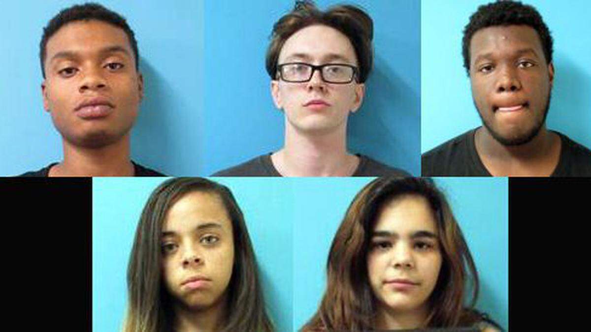 Crishon Marquese Willis, 19, of Grandview; Shane M. Pierce, 20, of Kansas City;Andre Alonzo McKinney III, 18, of Kansas City; Alea Marie Campbell, 18, of Belton; and Makayla Marie Davis, 18, of Grandview were each charged with second-degree murder, first-degree robbery, forgery and two counts of armed criminal action in connection to the fatal shooting of Timothy Hunter, 25, of Belton, on Sept. 4, 2019, in Belton.