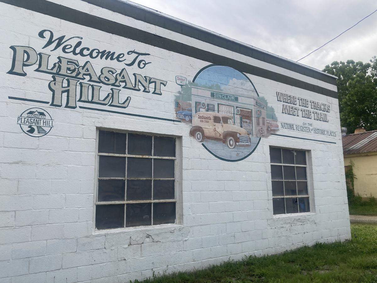 Pleasant Hill is known as a connection to the Katy Trail