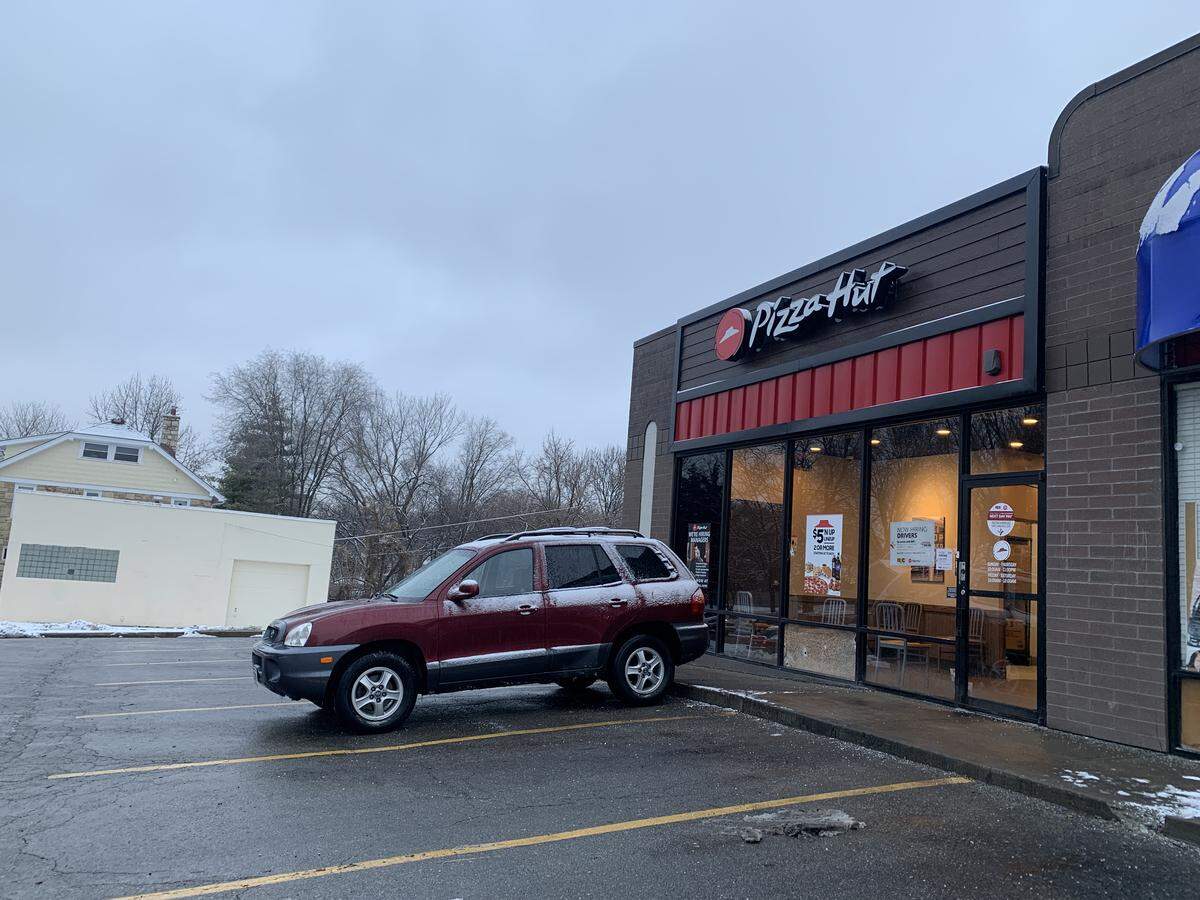 One person was shot and killed inside a Pizza Hut on Rainbow Boulevard Tuesday night.