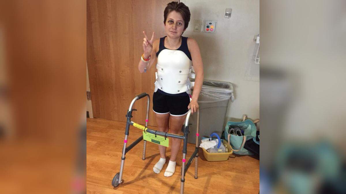 Christina Parker, a 20-year-old college student from Eldon, Missouri, was seriously injured after her jet ski exploded July 8, 2018 at Lake of the Ozarks.