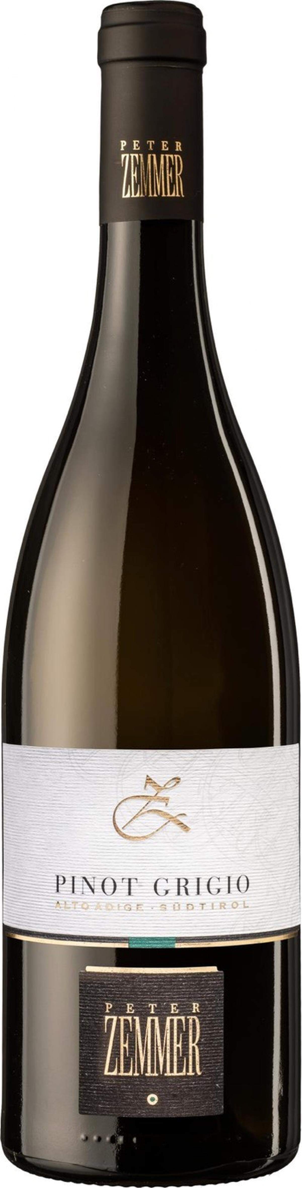 The Peter Zemmer Alto Adige Pinot Grigio Pinot Grigio has layers of fruit buttressed by brilliant acidity.