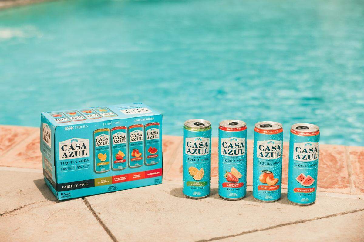 Travis Kelce became an investor in Casa Azul Tequila Soda earlier this year.