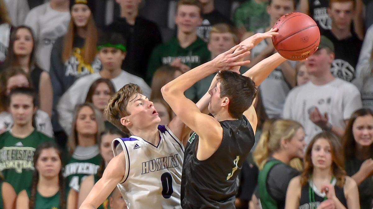 Christian Braun (left) is a senior at Blue Valley Northwest.
