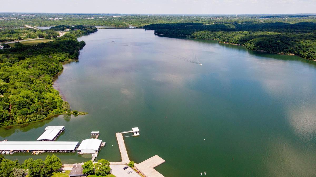 People have reported sightings of UFOS going in and out of the water at Lake Jacomo near Blue Springs, says Margie Kay of Independence.