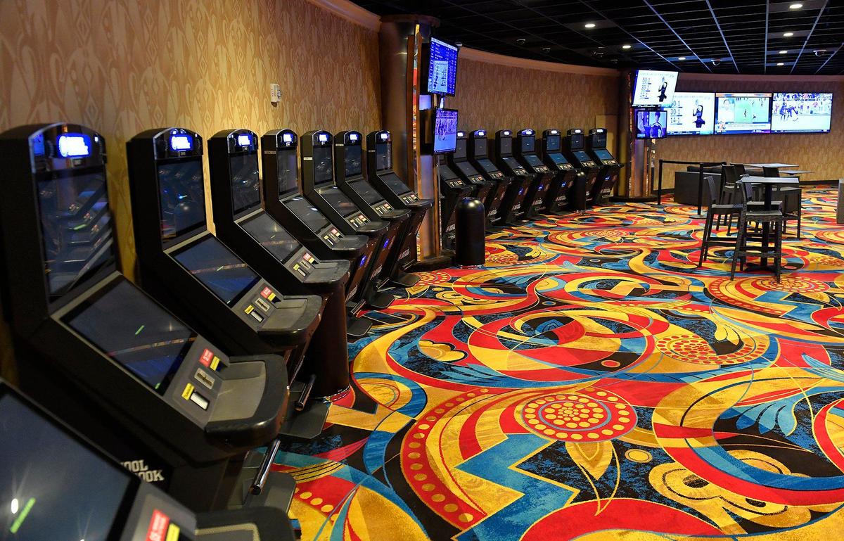 Legalized sports betting starts today in Kansas. Beginning at noon, six mobile sports betting operators are approved to launch, and in-person sportsbooks will be available at two locations, including the Hollywood Casino, shown, in Kansas City, Kansas.