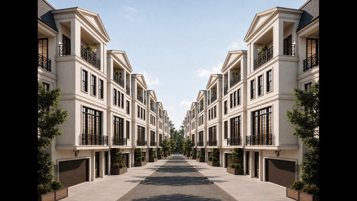 Town homes, storefronts with French Renaissance flair proposed in east Olathe