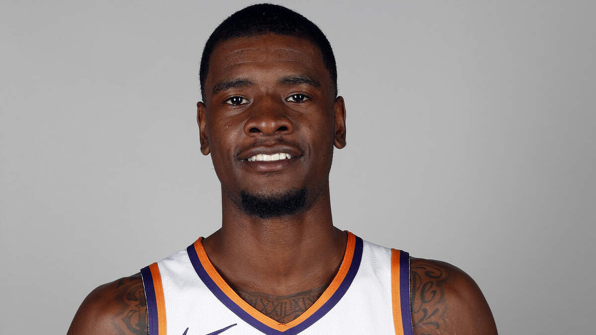 Former Kansas Jayhawk and current Phoenix Suns’ guard Josh Jackson showed up at the team’s media day sporting a new hairstyle - close-cropped instead of an afro.