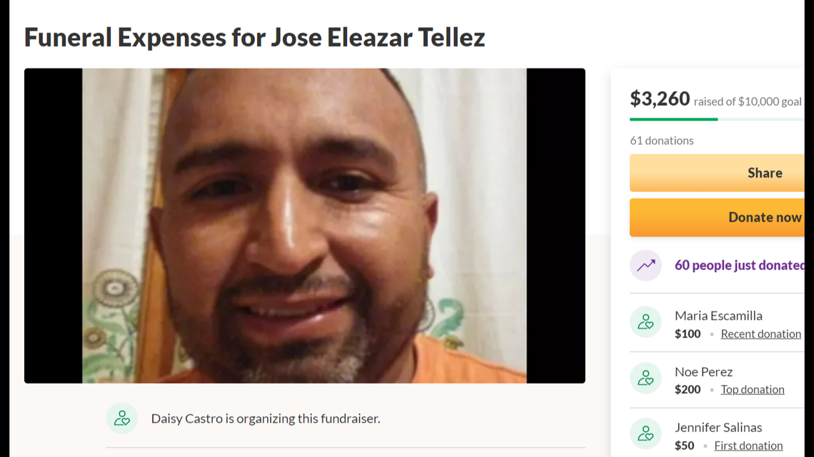 A man in Chicago, Illinois was beaten to death while hangind Christmas lights outside his home.