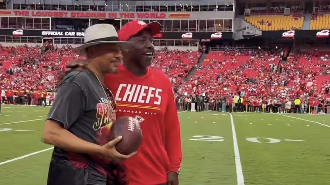 Chiefs drawing stars to Arrowhead. Last week: Tom Cruise. This week: Terrence Howard.