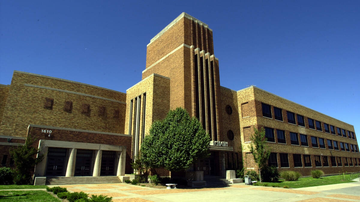 A file photo of Sumner Academy of Arts & Science in Kansas City, Kansas, in 2003.