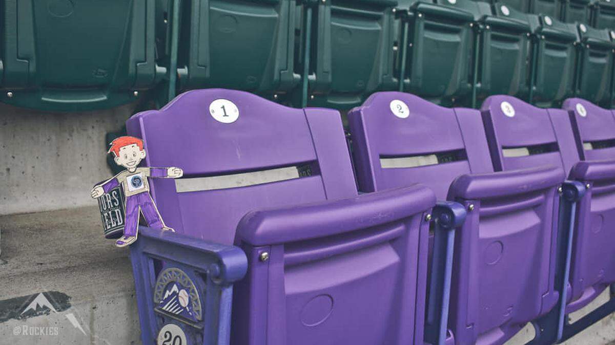 Third-graders from Charleston, Illinois sent a Flat Stanley to every MLB team in the country. Ten teams so far have responded including the Colorado Rockies, who created a busy adventure for the little paper boy. (Colorado Rockies)