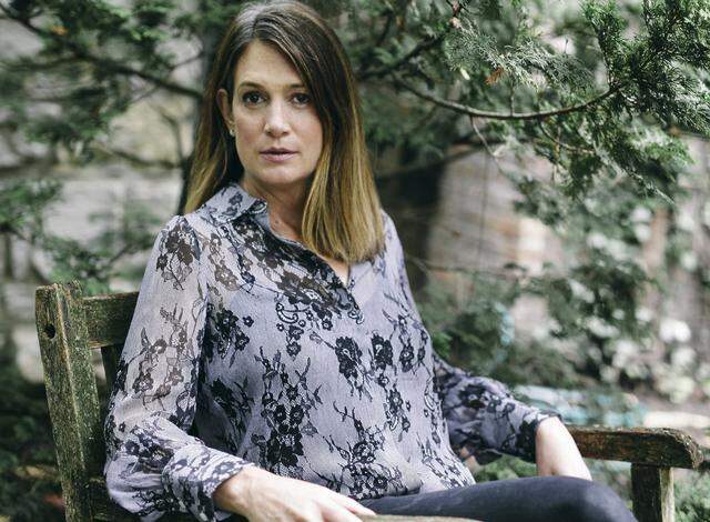 Gillian Flynn, at her home in Chicago, is known for her sinister novels, but her new TV show “Utopia” is a sci-fi thrill ride.