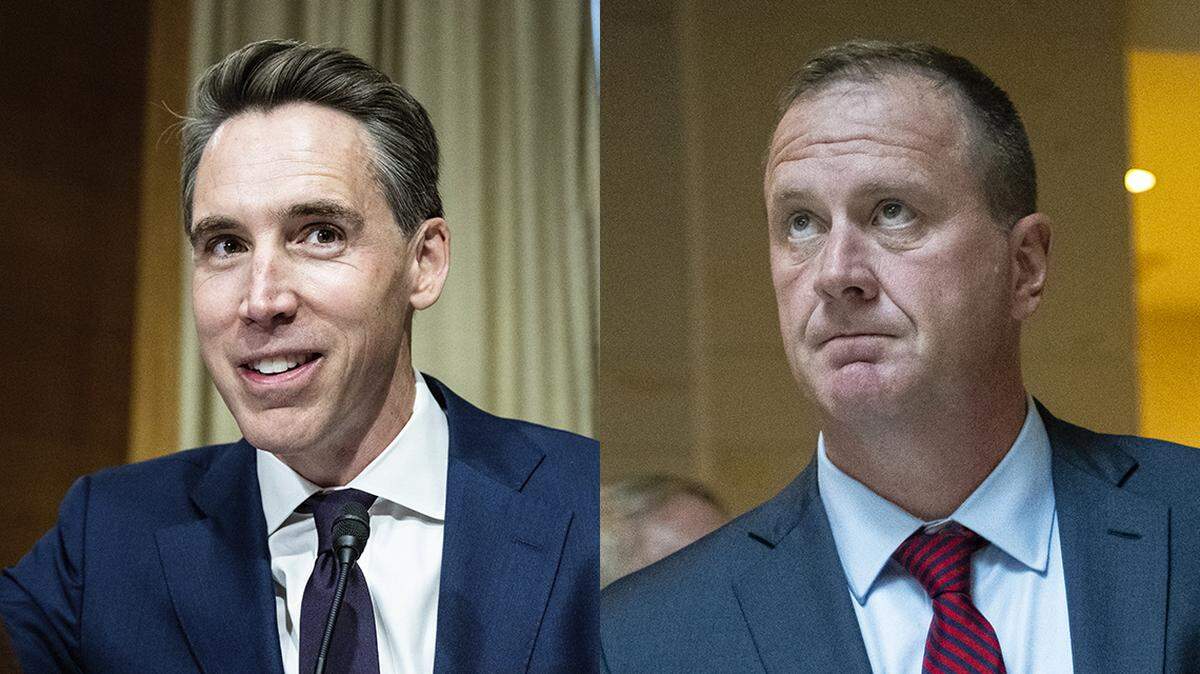 Missouri Sens. Josh Hawley and Eric Schmitt