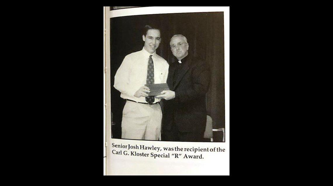 Rockhurst senior Josh Hawley earns another award.