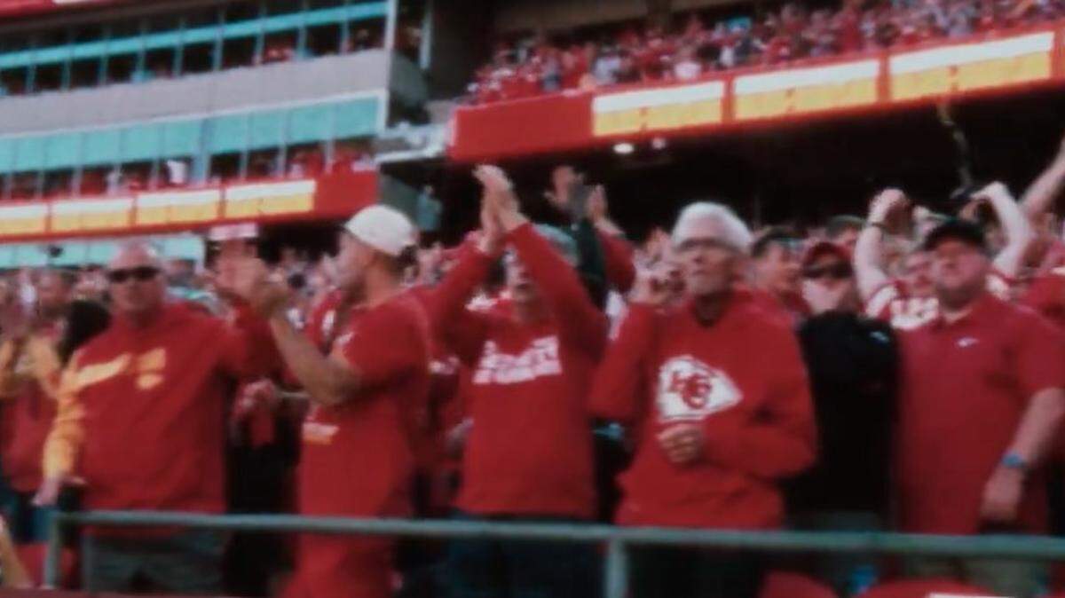 The Chiefs used a Super 8 camera throughout the 2023 season for this video.
