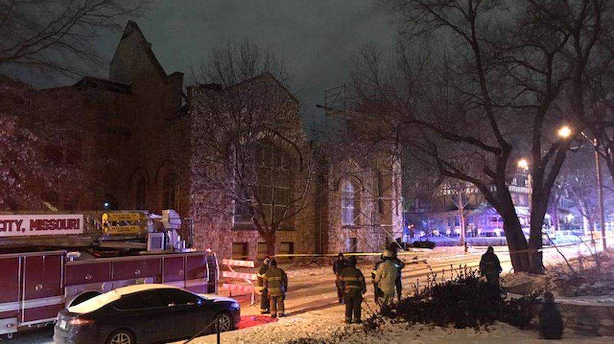 The historic building at 3600 Walnut Street in Kansas City suffered a structural collapse Saturday. Kansas City Fire Department Assistant Fire Chief Jimmy Walker said the collapse wasn’t serious.