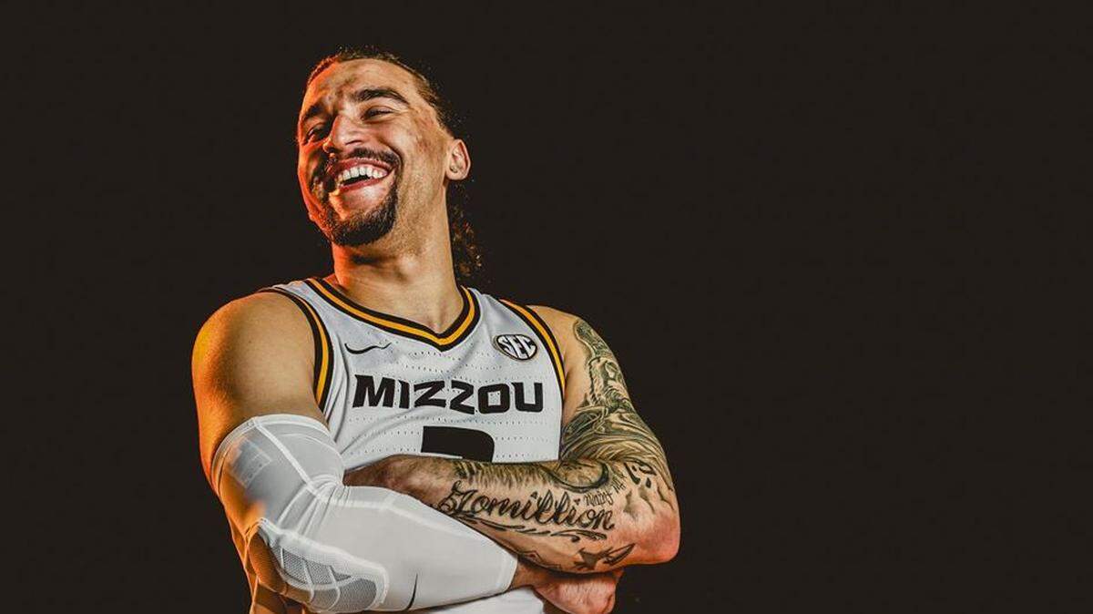 Guard Tre Gomillion, the 2021 Horizon League defensive player of the year at Cleveland State, will play his final year of college basketball eligibility at Missouri.