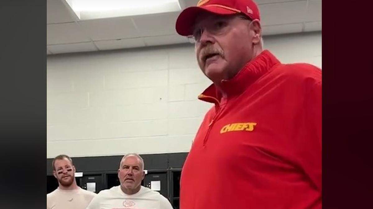Andy Reid had a little more emotion in his voice than usual following the Chiefs’ 30-27 win over the Panthers.