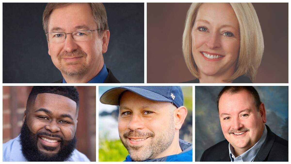 Five candidates are running for two seats on the Independence school board: Incumbents Matt Mallinson and Jill Esry, and newcomers Anthony Mondaine, Jason Vollmecke and Greg Gilliam.