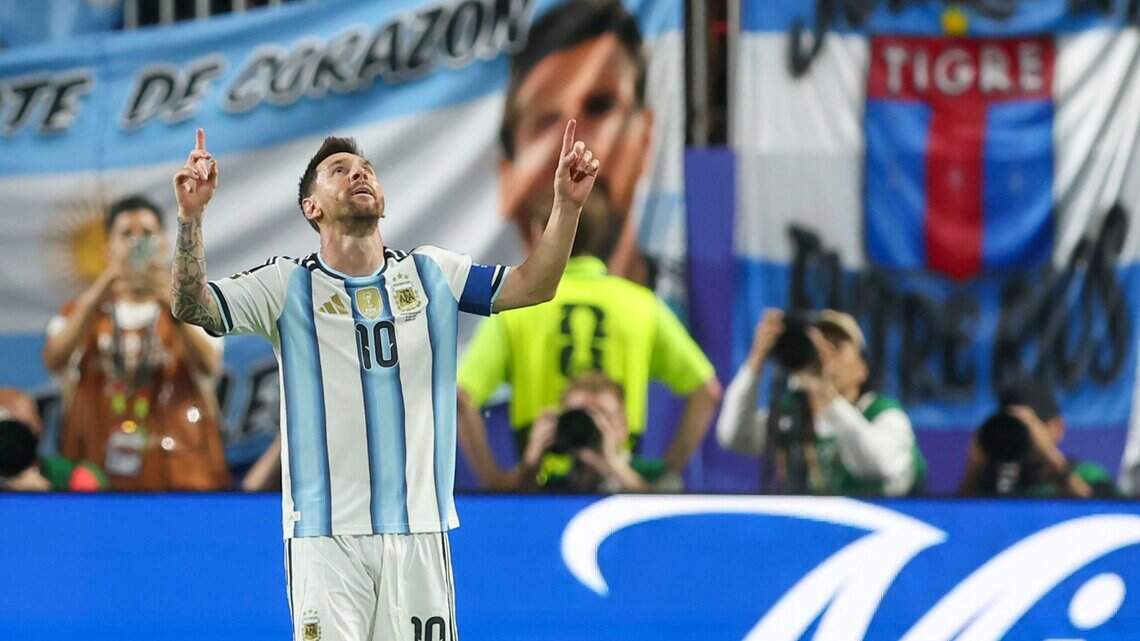 Argentina’s Lionel Messi etches spot in World Cup history books in Kansas City