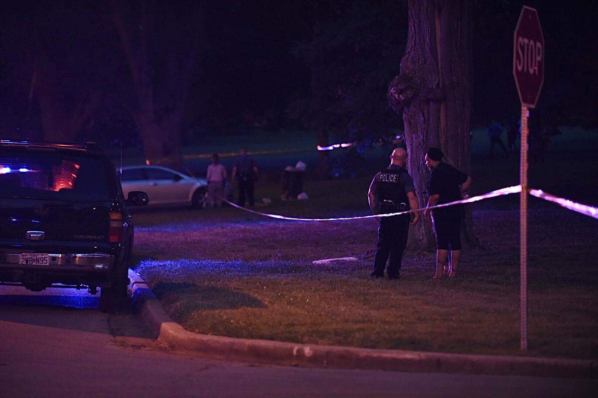 A man was fatally shot about 8 p.m. Tuesday in Kansas City, police said. After receiving calls of gunshots, police found a shooting victim lying near East 113th Terrace and Ruskin Way. The man was declared dead at the scene.
